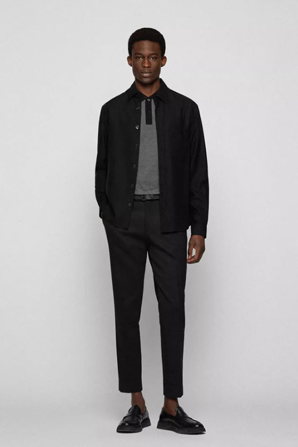 ΜΠΛΟΥΖΑ POLO BOSS - 001 ΜΑΥΡΟ